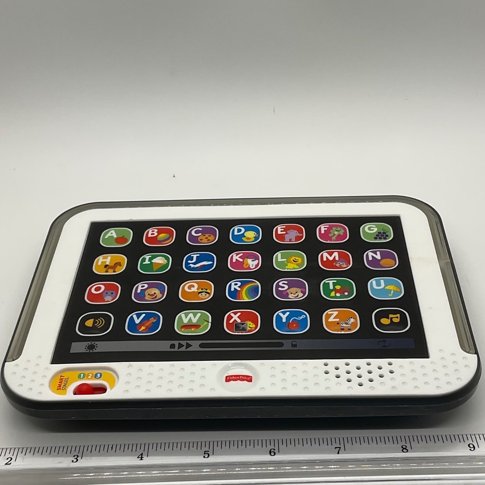 Fisher-Price ABC Learning Tablet Educational Toy Lights Sounds Smart Stages - Picture 3 of 7